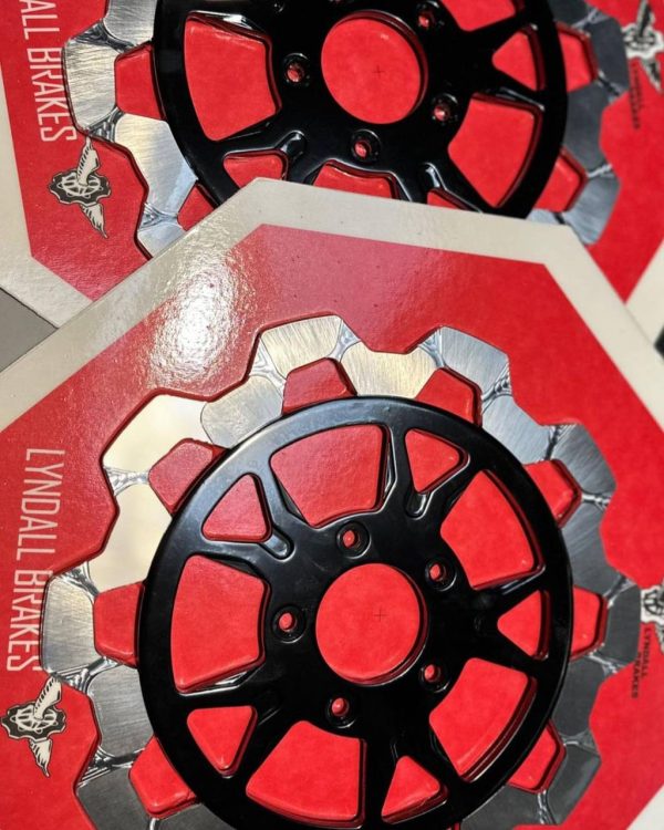 Brand new set of 2 Lyndall bow tie B-52 rotors 11.8