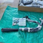 Bassani 2 into 1 exhaust fits all m8 softail frames complete all parts and mounting brackets