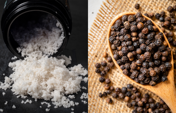 UPETHI™ BALINESE SEA SALT & SARAWAK BLACK PEPPERCORN