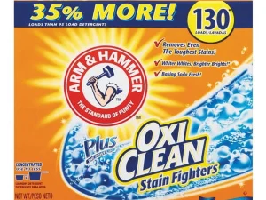 Power Of Oxiclean Powder Detergent, Fresh, 9.92 Lb Box, 3/carton | Bundle of 5
