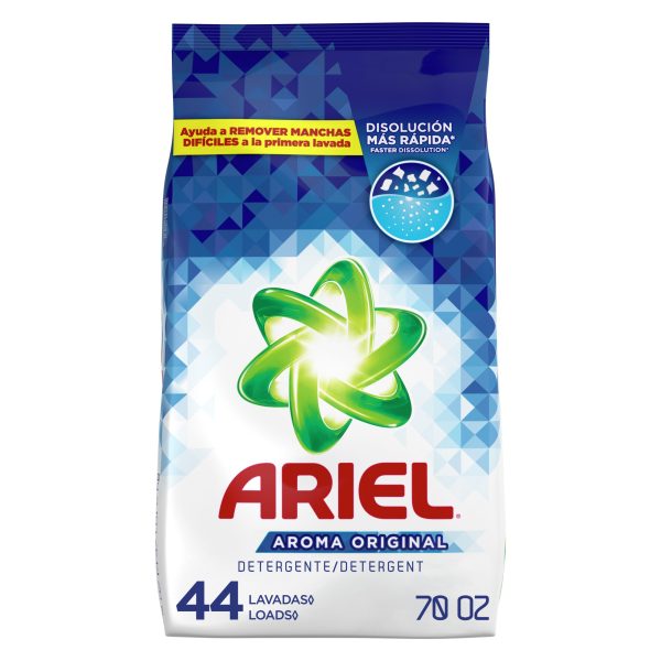 Ariel Original Scent, Powder Laundry Detergent, 2.0 KG, 44 Loads