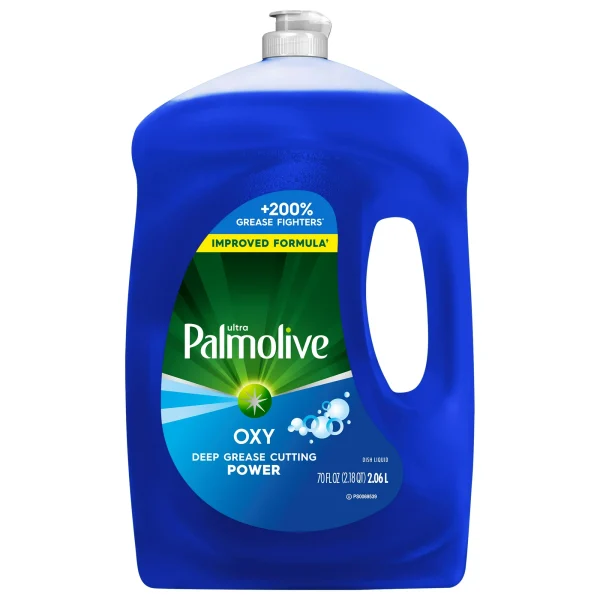 Palmolive Ultra Oxy Liquid Dish Soap, Power Degreaser, 70 oz Bottle