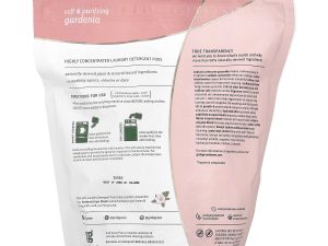 Grab Green 3-in-1 Laundry Detergent Pods, Stain Remover, Brightener, Gardenia Scent, 60 Loads